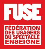 Logo FUSE — Fédération des Usagers du Spectacle Enseigné